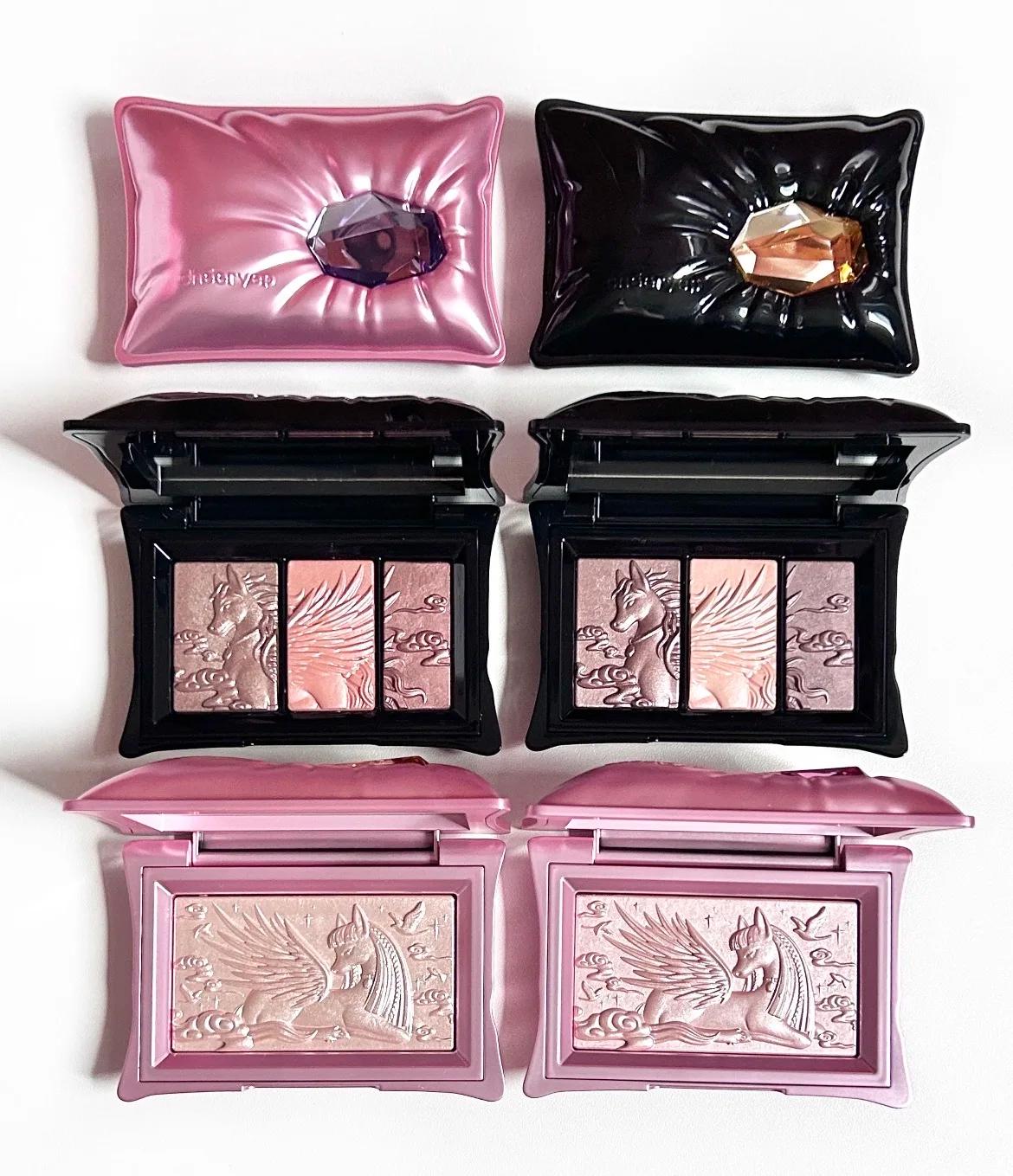 Palette de fards à paupières Qianyan Cheeryep Pillow Gem House Edition, illuminateur, maquillage pou