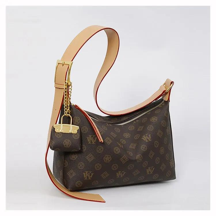 Sacs à langer élégants de couleur unie pour femmes, sac fourre-tout décontracté et stylé, sac bandou