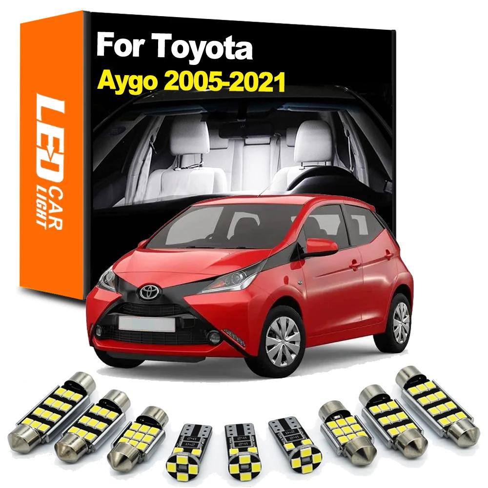 Zoomsee Kit d'éclairage intérieur LED pour Toyota Aygo 2005-2013 2014 2015 2017 2020 2021 Canbus voi