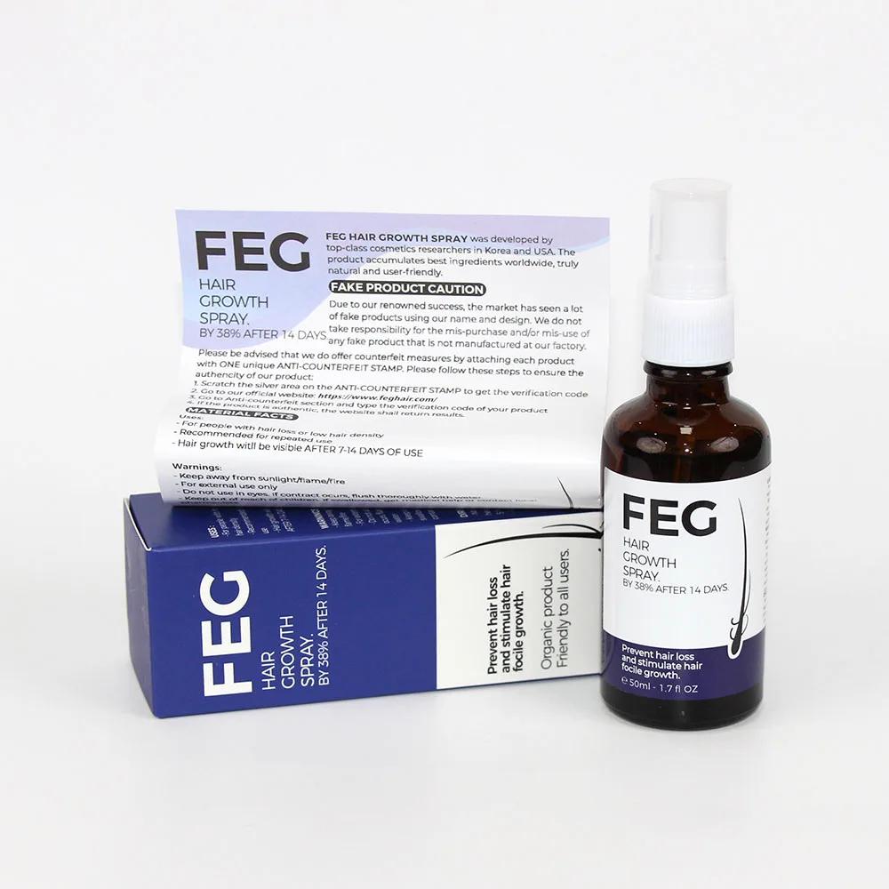 FEG prévenir la perte de cheveux et stimuler la croissance des cheveux Spray de croissance des cheve