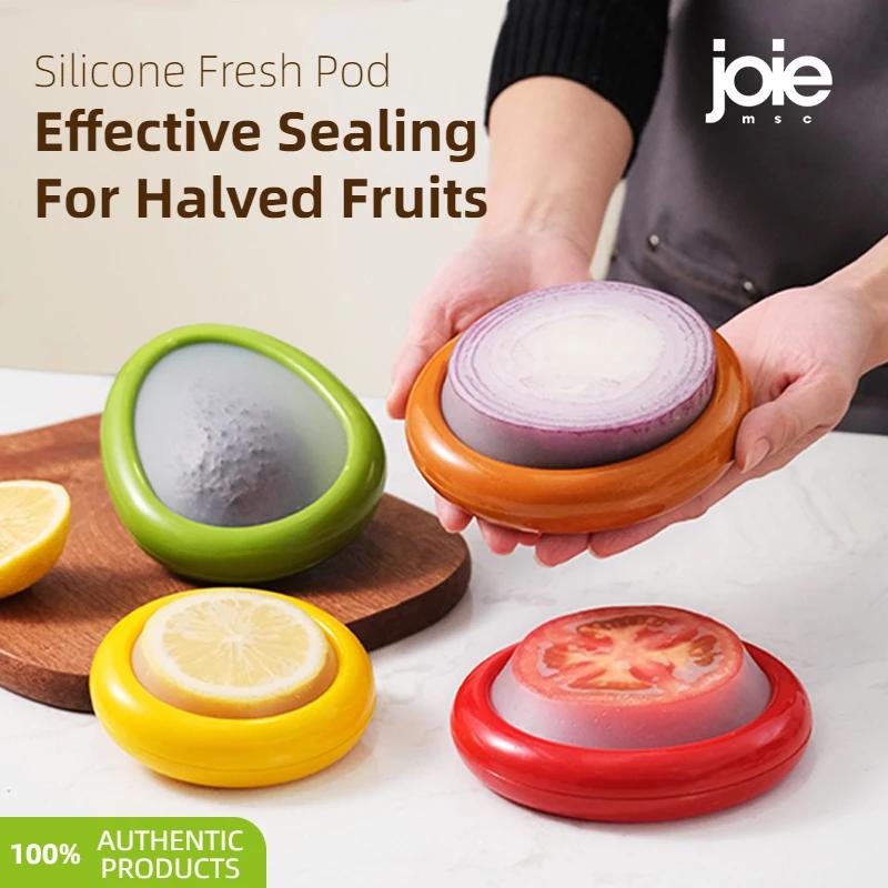 Joie – boîte de rangement en Silicone, récipient pour fruits et légumes, dosette extensible hermétiq