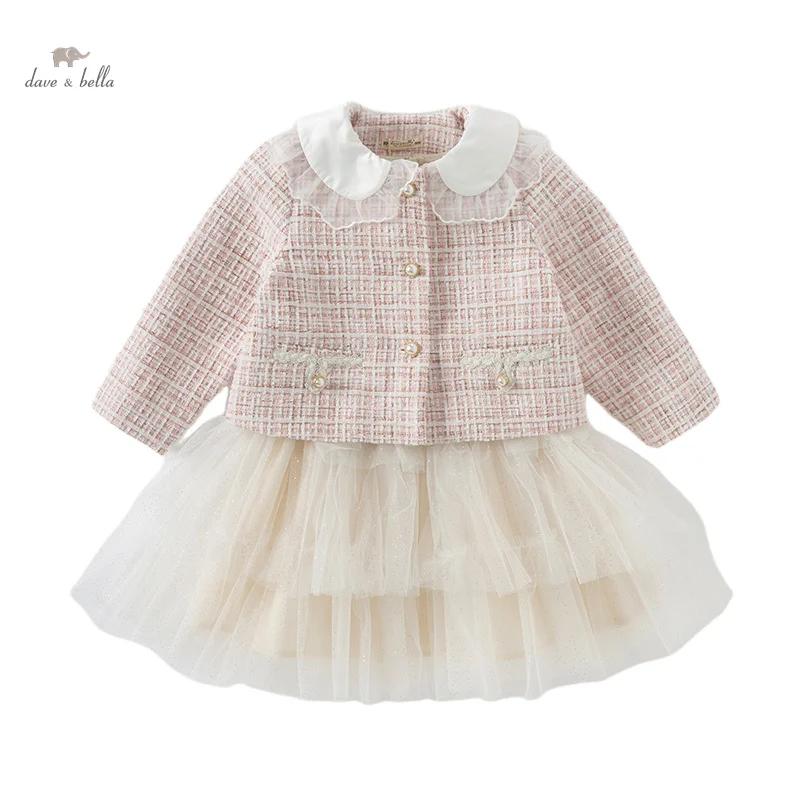 MACCLIFEN-Ensemble de robe de princesse deux pièces pour filles, décontracté, doux, mignon, charme, 