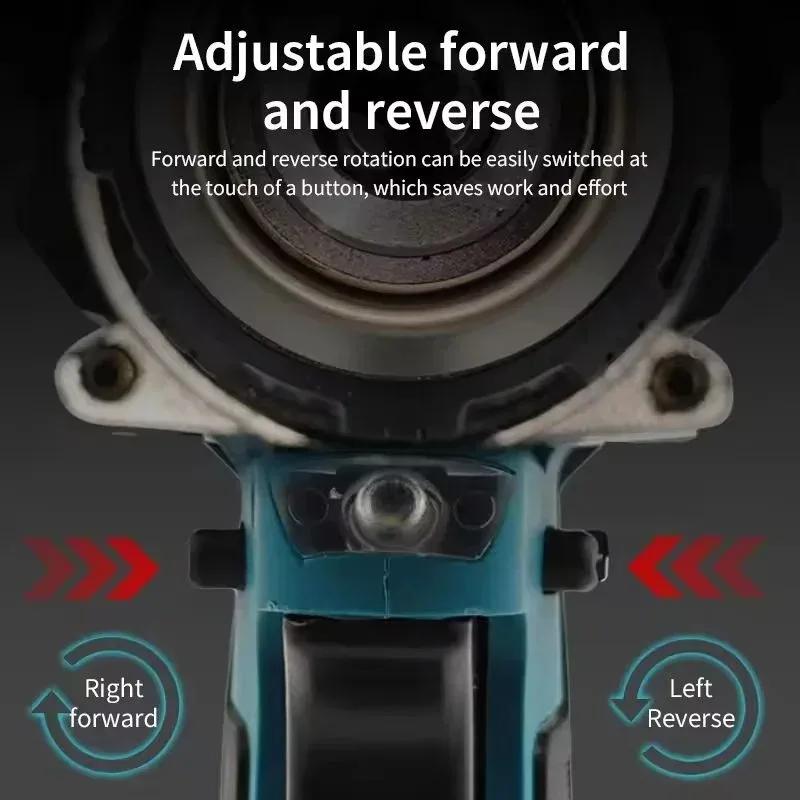 Makita DDF487 18V perceuse sans fil, tournevis à percussion, Kit d'outils électriques rechargeables 