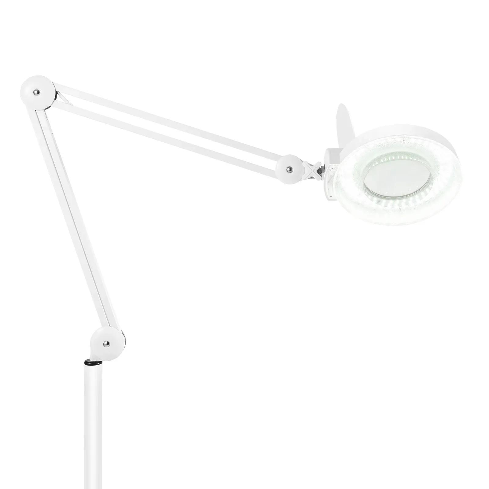 NOUVELLE Lampe Loupe 8x avec Lumière LED et Support, Lampe Loupe Circulaire Triple 24 W sur Pied ave