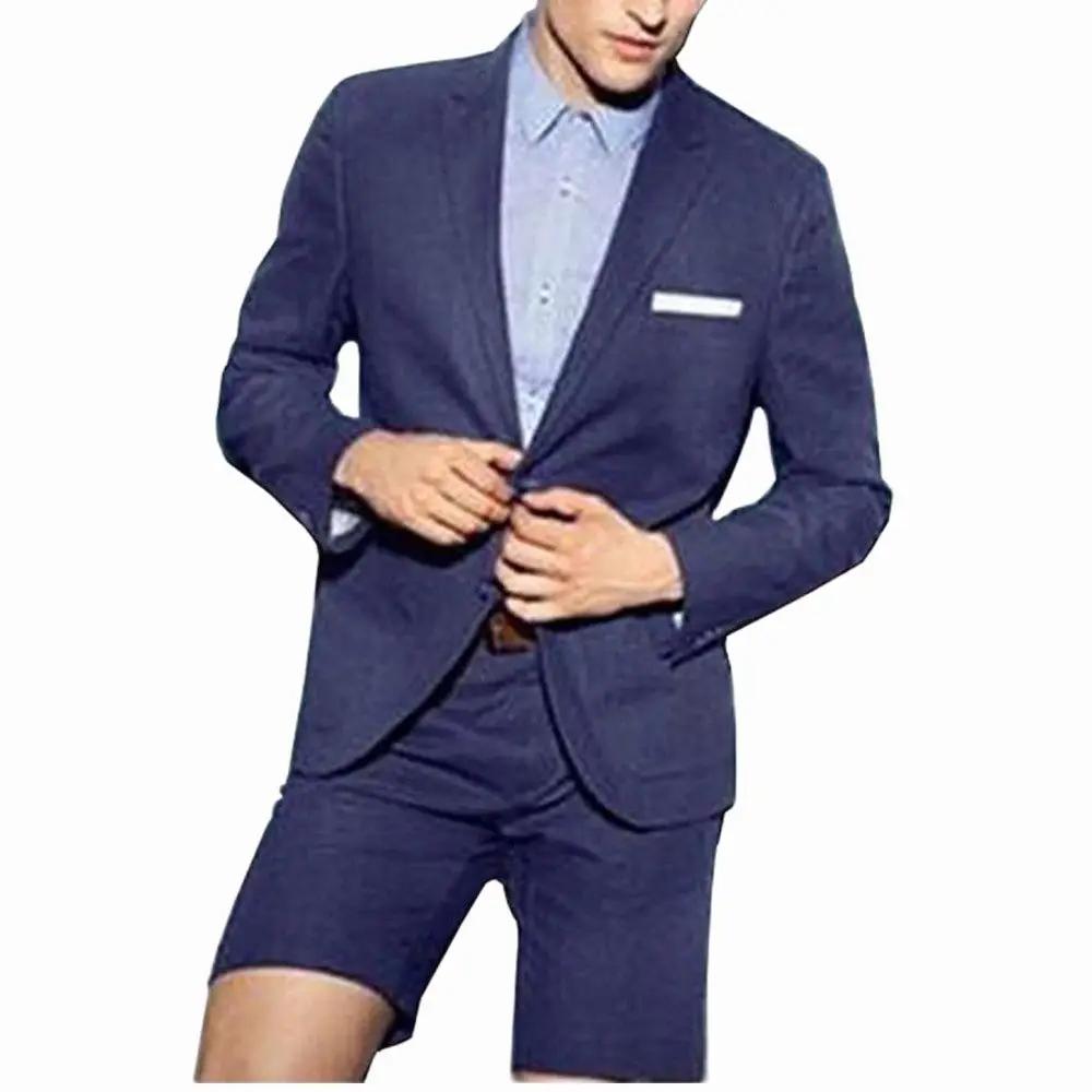 Blazer et pantalon décontractés pour hommes, revers à boutonnage unique, court, imbibé, GroomTIME, m