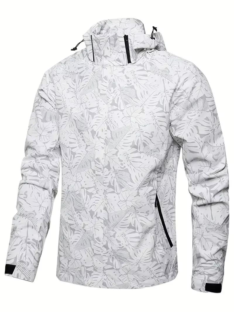 Veste coupe-vent imprimée tendance pour homme, nouvelle collection printemps-automne 2026, décontrac