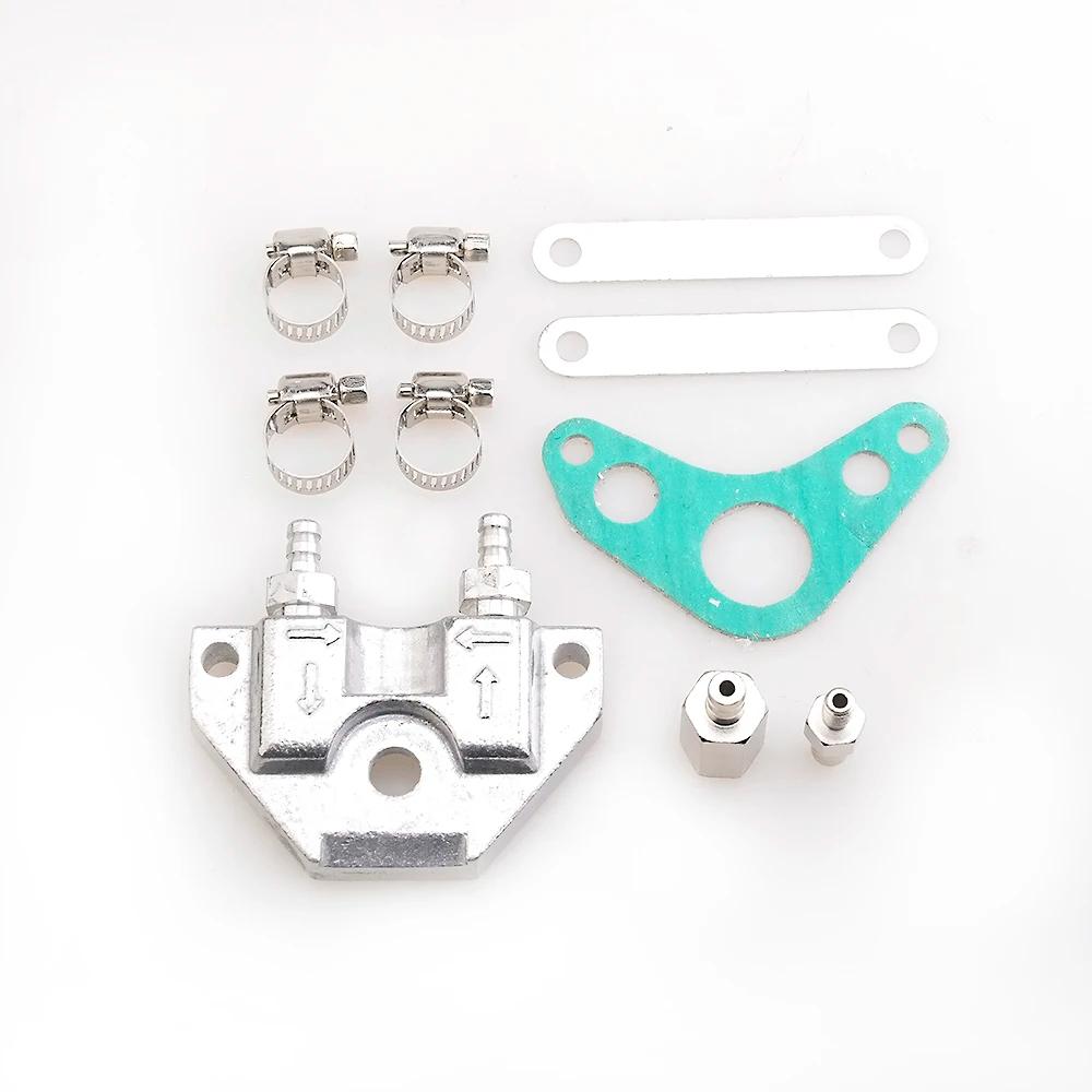 Refroidisseur d'huile moteur moto en aluminium DIRT Pit sol vélo radiateur refroidissement ATV Quad 