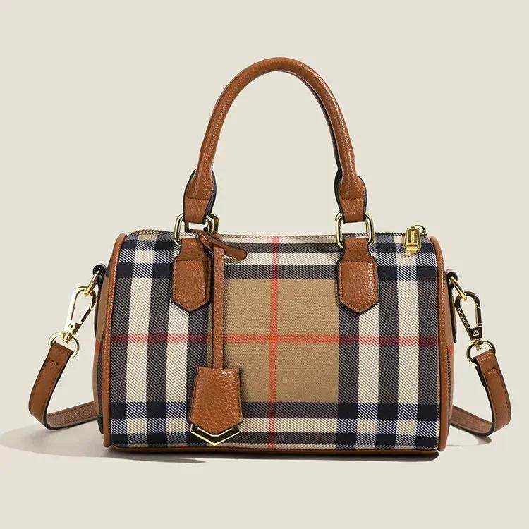 Nouveau Sac à Main Classique à Carreaux 2026, Exquis et Tendance, Sac Décontracté de Luxe pour Femme