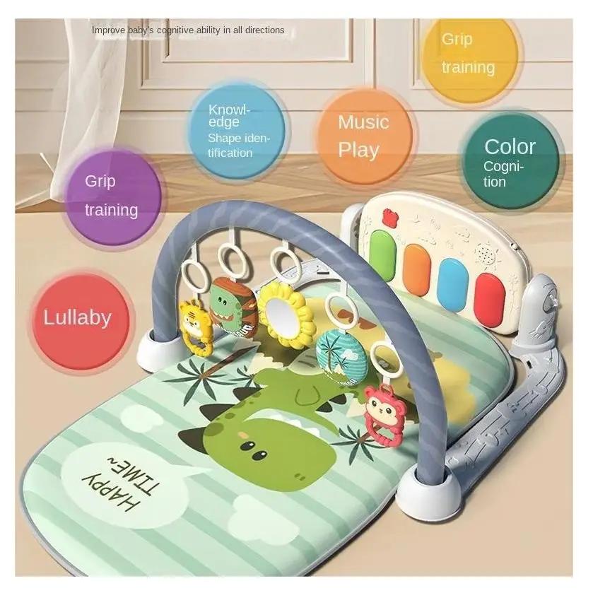 Tapis de jeu multifonctionnel pour bébé, Fitness, activité, gymnastique, sport, éducatif, ramper, jo