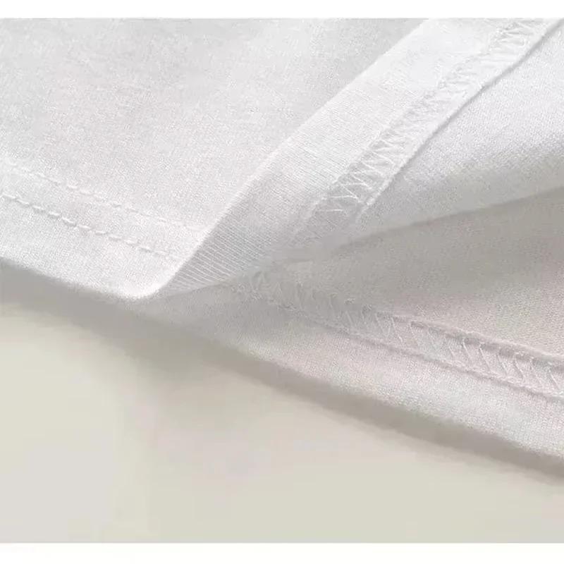 T-Shirt à manches courtes pour hommes, décontracté, en coton, avec imprimé de fleurs de cerisier du 