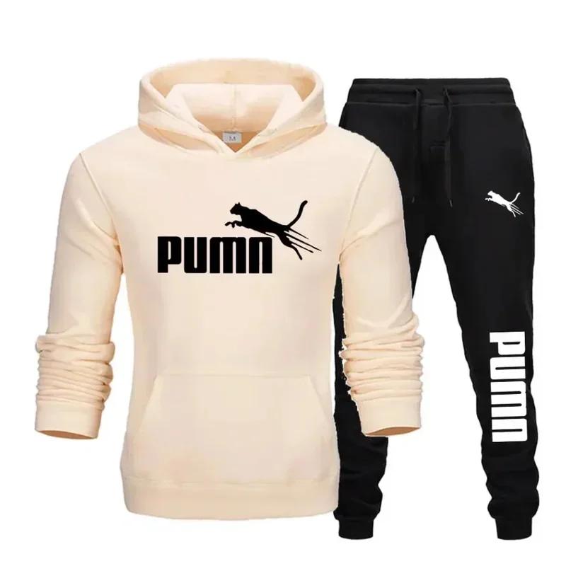 Nouveaux ensembles de vêtements de sport décontractés pour hommes, sweat-shirts à capuche et pantalo