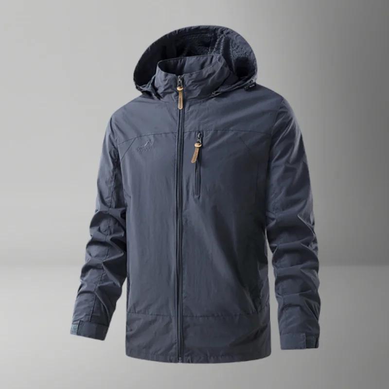 Veste de sport décontractée coupe-vent Stormtrooper à capuche, grande taille M-5XL, pour l'extérieur