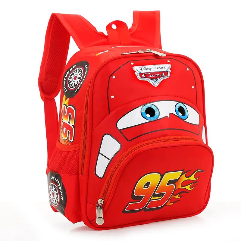 Sac à dos sécurité enfants Disney voiture - Pour garçons maternelle 3-6 ans - Cartable primaire ludique