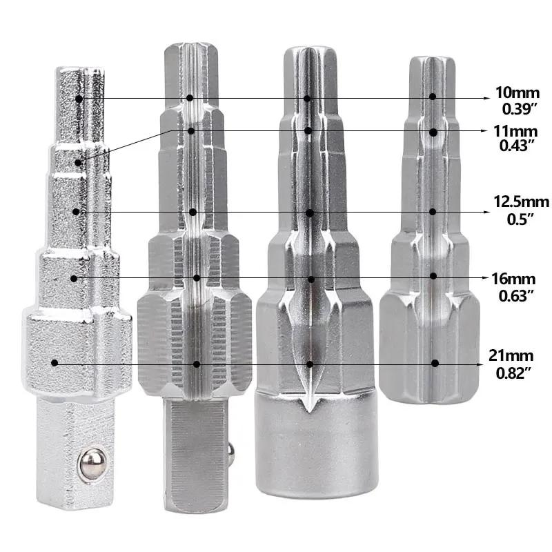 Clé à cliquet en acier au carbone, outil à main de 10 à 21mm, radiateur à tétons Durable, fourniture