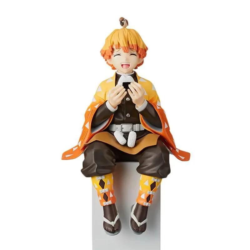 Figurines d'action Demon Slayer : Tanjirou, Tomioka Giyuu, Zenitsu, Kochou Nezuko – Figurines de col