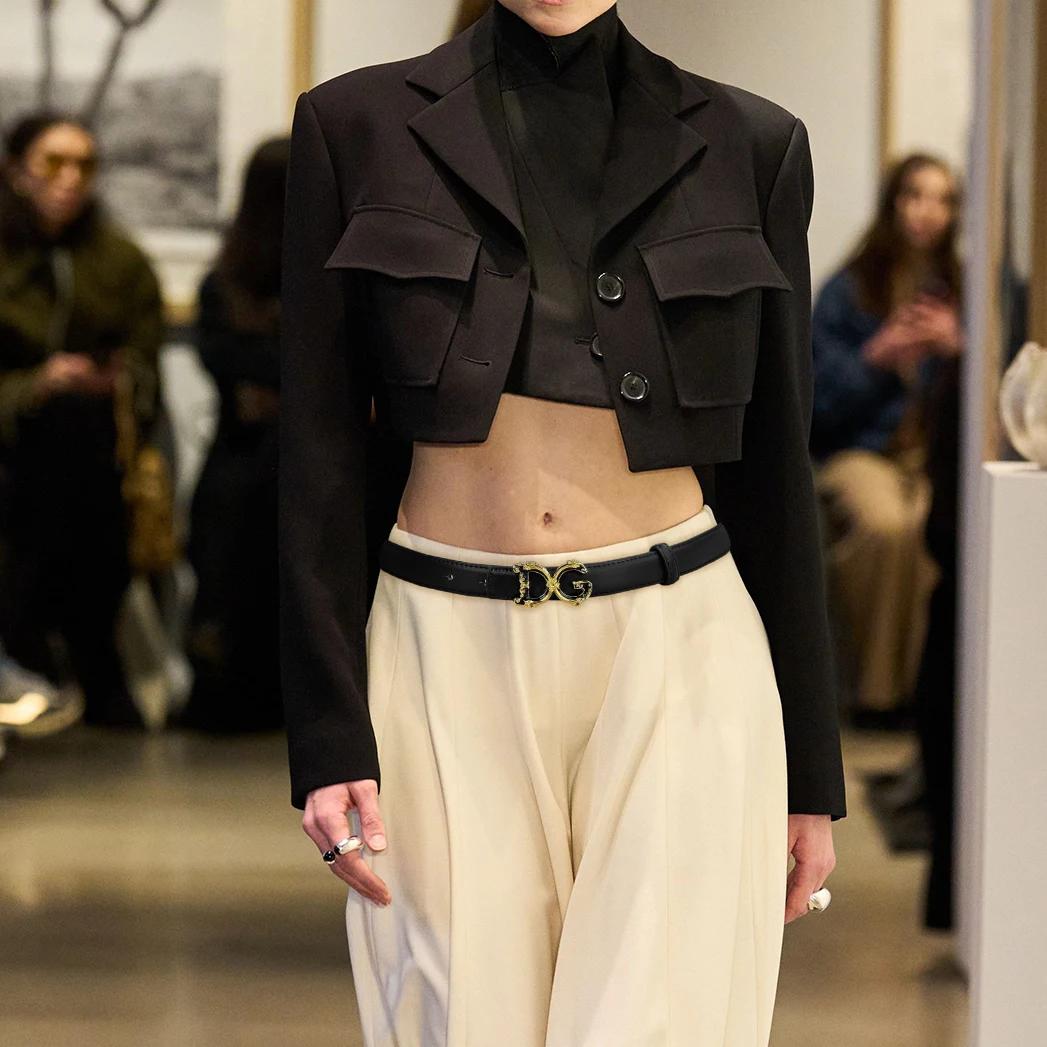 Ceinture décorative pour femme, nouvelle collection, style Joker, pour jupes et jeans décontractés.