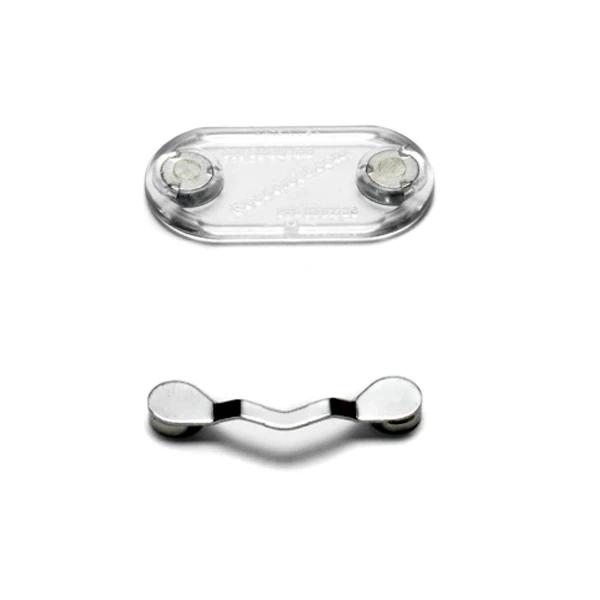 Porte-lunettes magnétique garder les lunettes supports de lunettes magnétiques sûrs Badge d'identifi