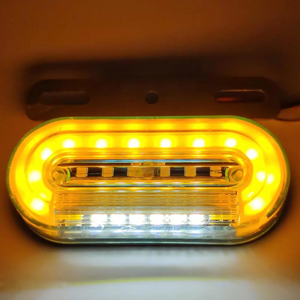 12 pièces 12 V/24 V LED voiture camion feux de position latéraux voiture feux externes Signal indica