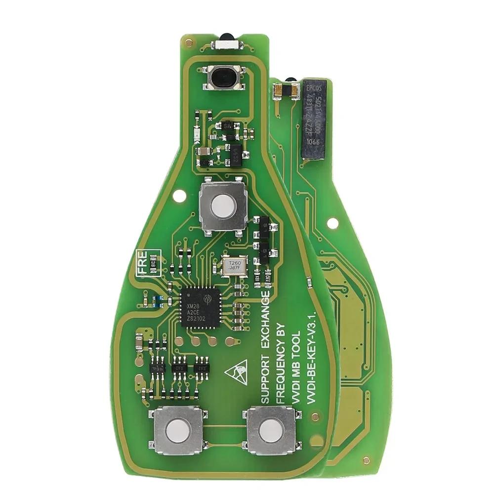 Xhorse – clé VVDI BE Pro XNBZ01EN, 2/3/4 boutons, pour Mercedes Benz V3.2, puce de clé à distance PC