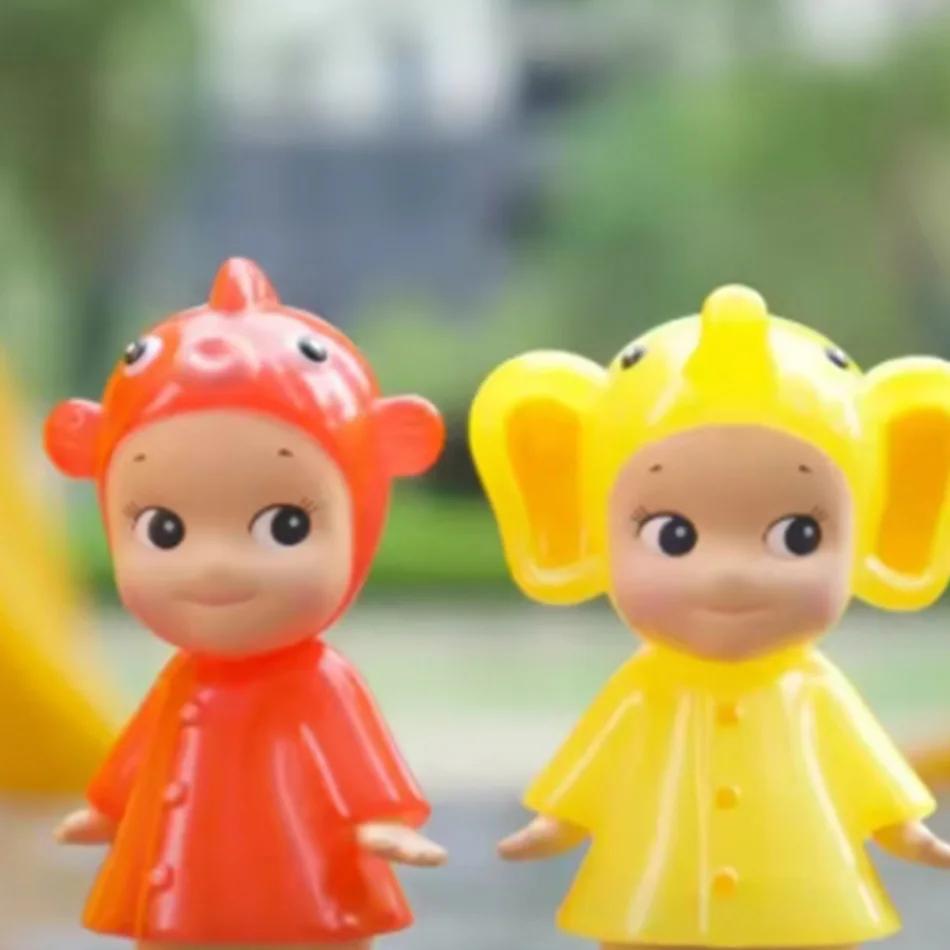 Figurine mini en boîte surprise de la série I Love Rainy Day, adorable poupée de dessin animé, jouet