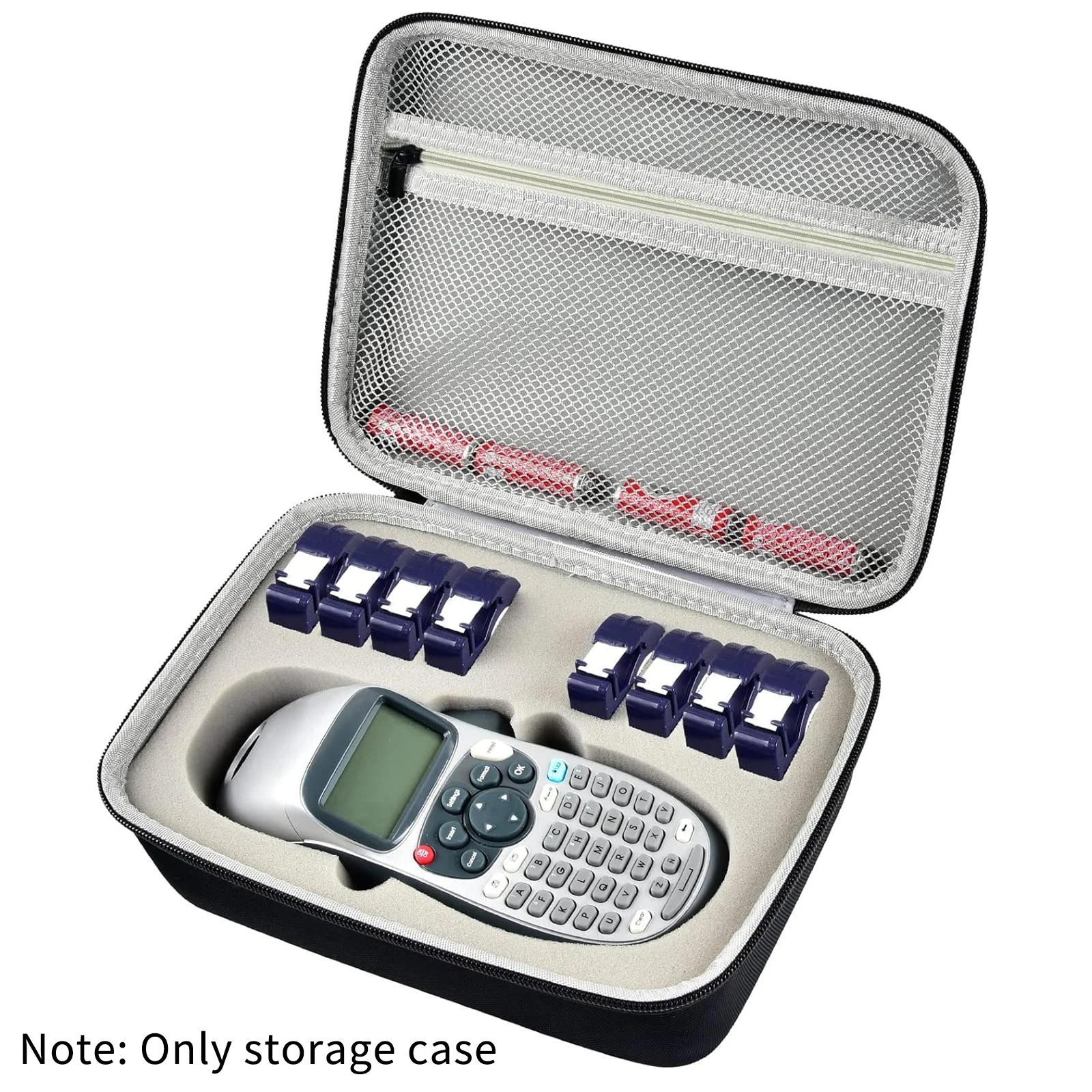 (COULE CASE) Boîtier compatible avec la machine de fabrication d'étiquettes portable DYMO LetraTag L
