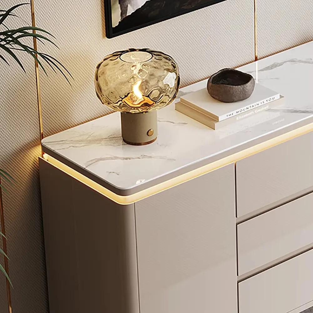 Armoires simples peu encombrantes, rangement Portable pour salon, vitrine moderne et tendance, meubl