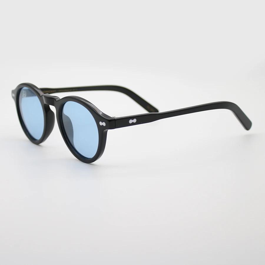 Johnny Depp lunettes de soleil polarisées hommes femmes marque de luxe Style de créateur lunettes de