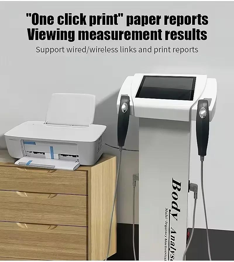 Échelle de Graisse Corporelle Intelligente Professionnelle, Analyseur de Santé 152, Machine, Imprima
