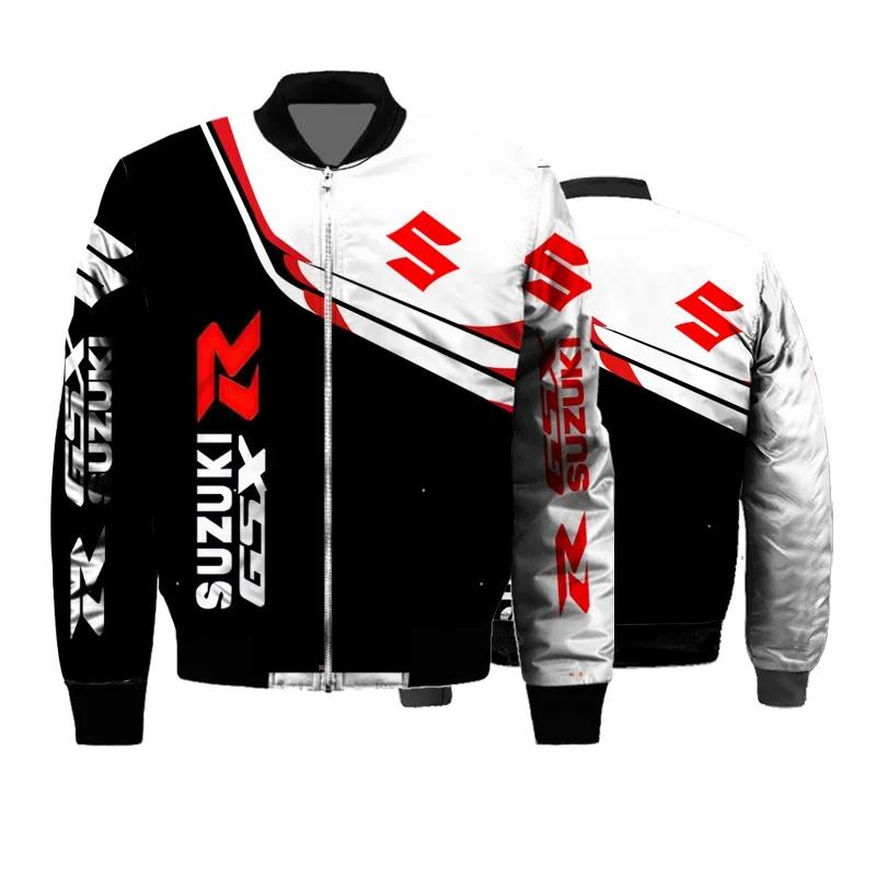 Manteau épais imprimé en 3D pour sports de plein air, le plus vendu, Suzuki, vêtements de cyclisme q