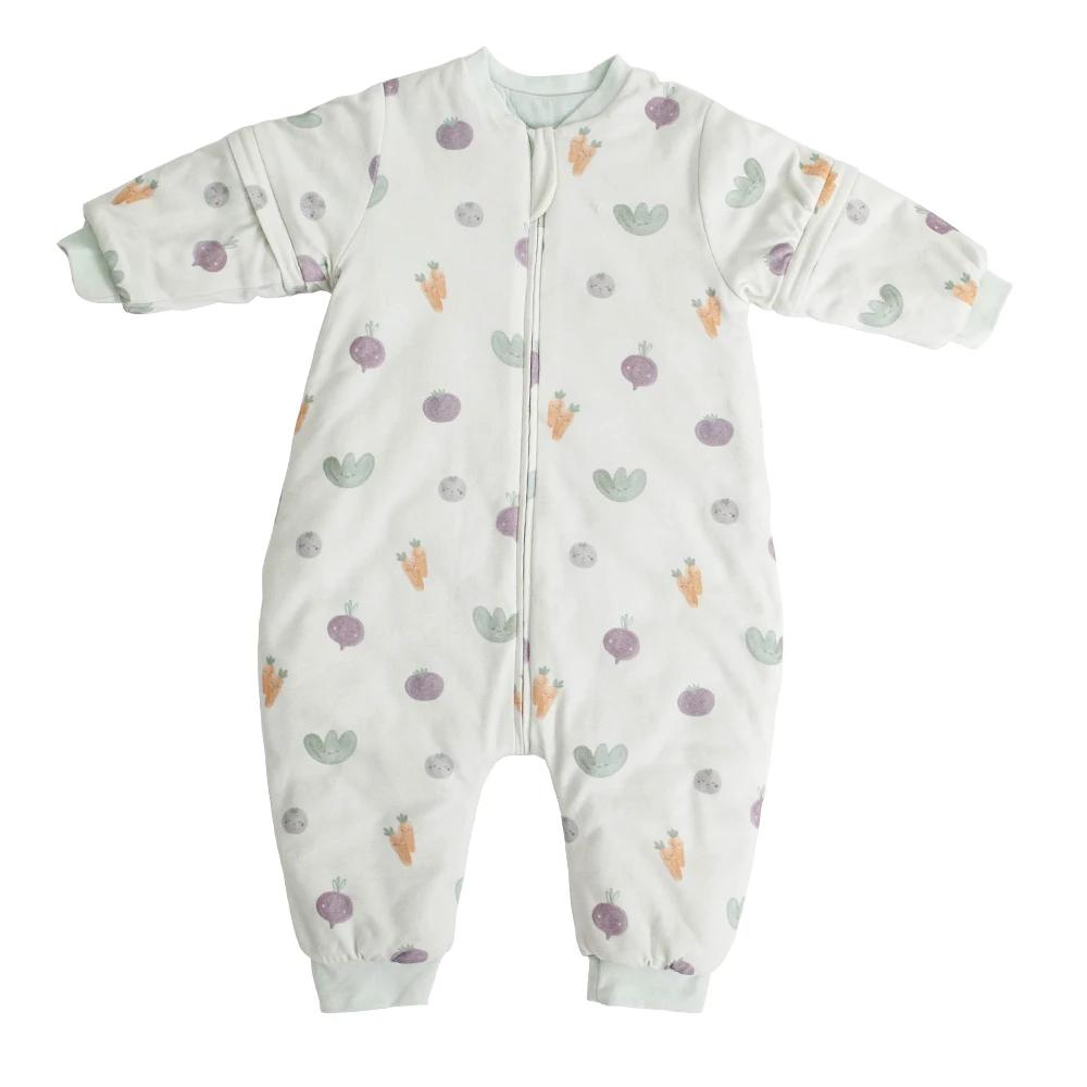 Sac de couchage pour bébé de 6 mois à 4 ans avec manches amovibles, design à jambes séparées, sacs d