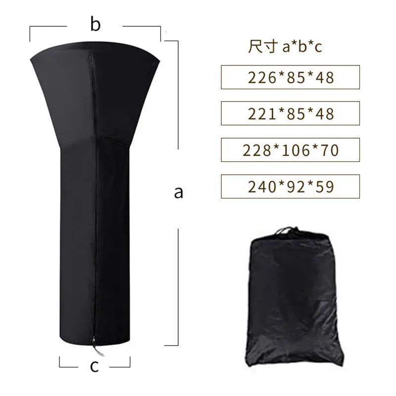 Couverture de chauffage d'air imperméable en tissu Oxford 210D, couverture de chauffage en forme d'é
