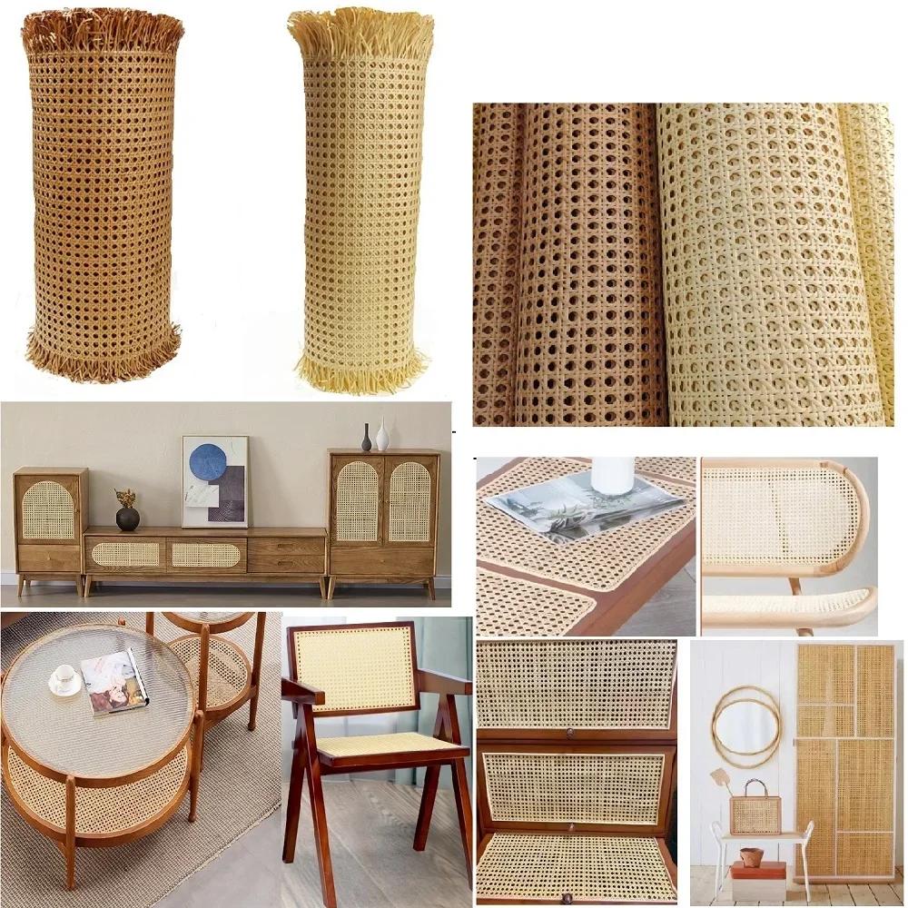 Rouleau de Rotin Indonésien en Sangle Plastique, Décoration Murale, Réparation de Meubles, Chaise, T