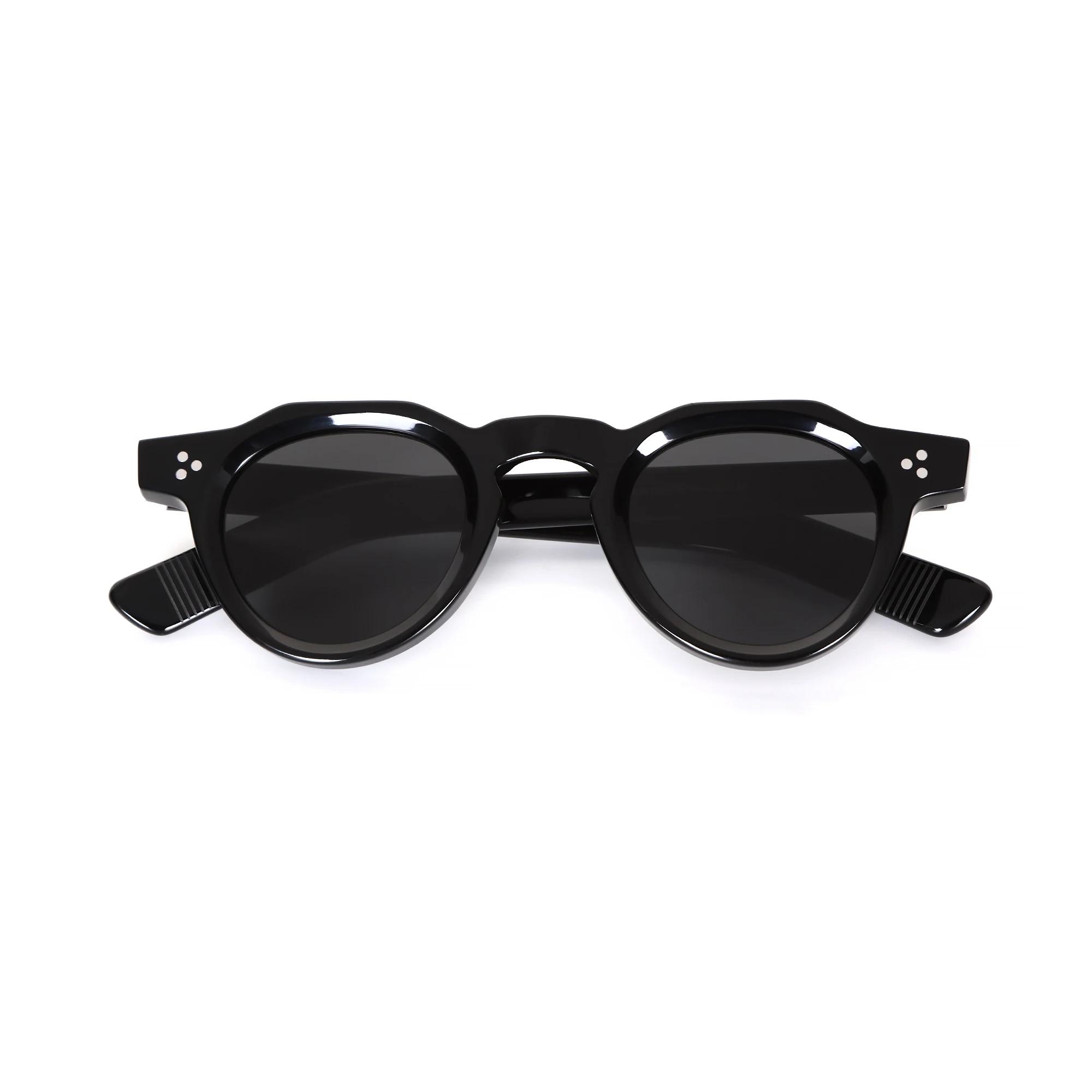 ChicOptix mode Vintage Rivet Design femmes lunettes de soleil acétate hommes marque de luxe lunettes