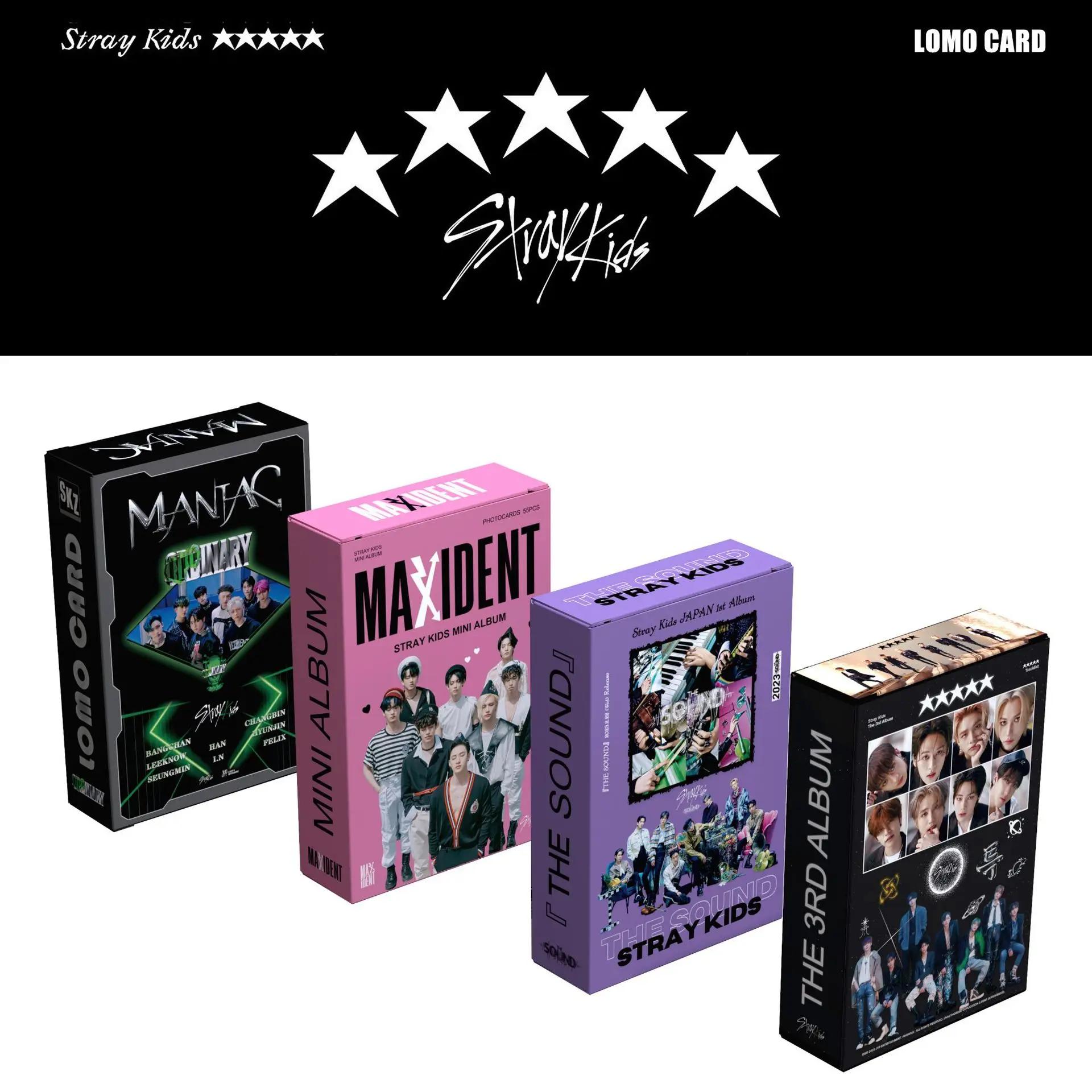 Ensemble de 55 cartes Lomo Stray Kids, Ginet Karma Do It ATE Album, cartes photo à thème, collection