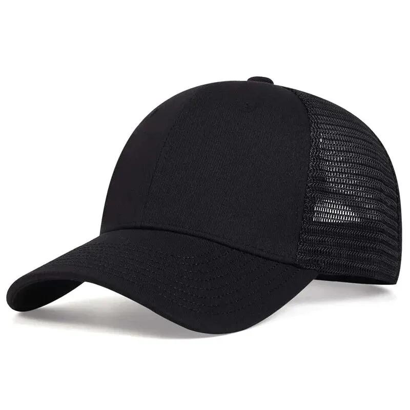 Casquette de Baseball unisexe à 8 lignes sur le bord du chapeau, chapeaux décontractés réglables pou