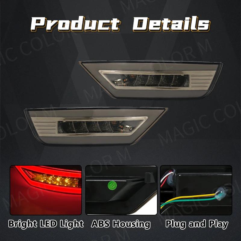 Pour Ford Focus Hatchback 2009-2013 Ecosport 2013-2020 Kuga Escape 2013-2018 pare-chocs arrière lamp