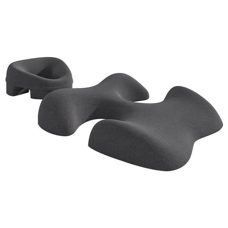 Coussin d'oreiller de Massage pour le visage et la poitrine, dédié au sein, détachable et lavable