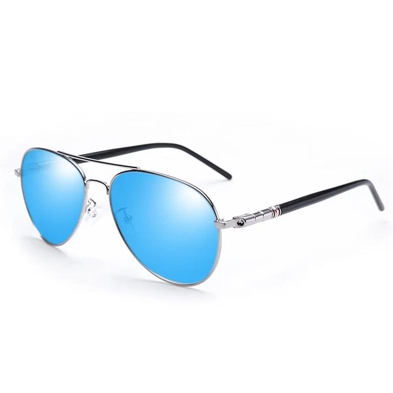Lunettes de soleil polarisées unisexes, lunettes de coulée colorées, lunettes de conduite, verres pi
