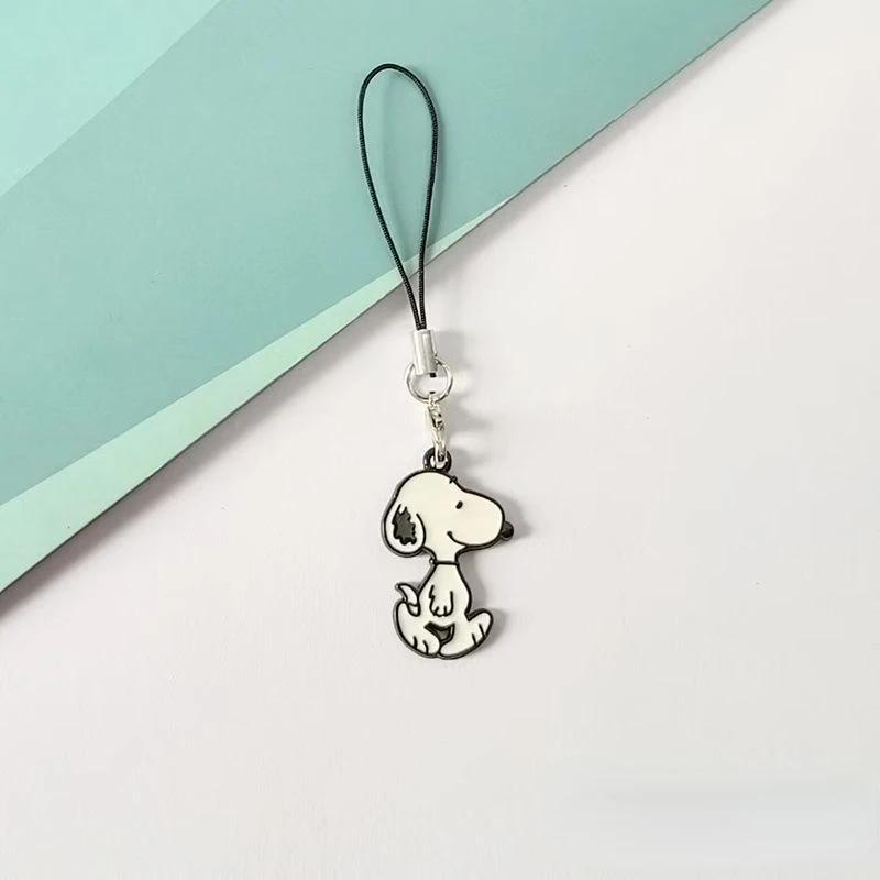 Snoopy hommes et femmes mignon dessin animé créatif mode simple polyvalent sac décoration de télépho