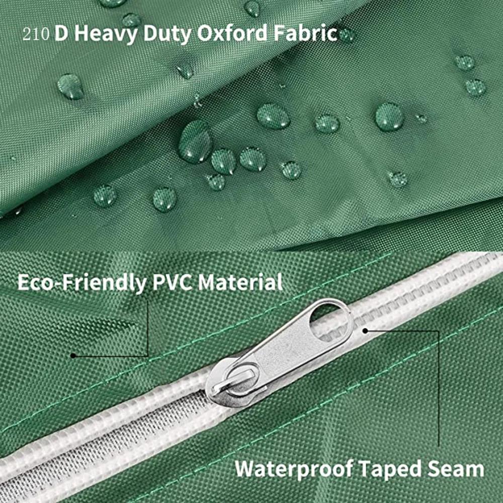 Bâche de couverture de réservoir d'eau IBC 1000L, bâche imperméable résistante aux UV avec fermeture