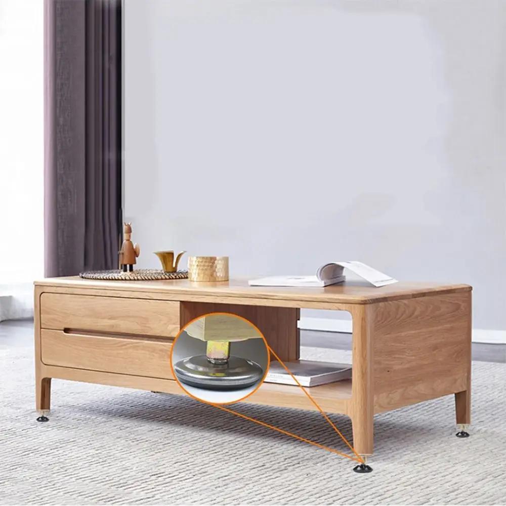 Pieds de chaise de nivellement réglables en hauteur, 4 pièces, tapis de meubles, Base à visser, cana