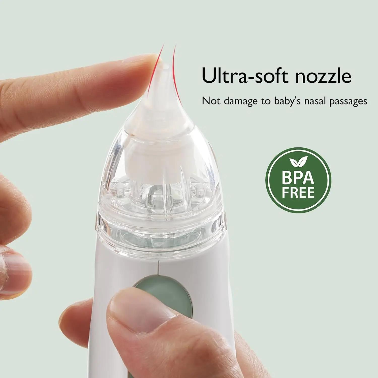 Momcozy-Aspirateur nasal électrique portable pour bébé, aspiration de bain, aspirateur antarctique, 