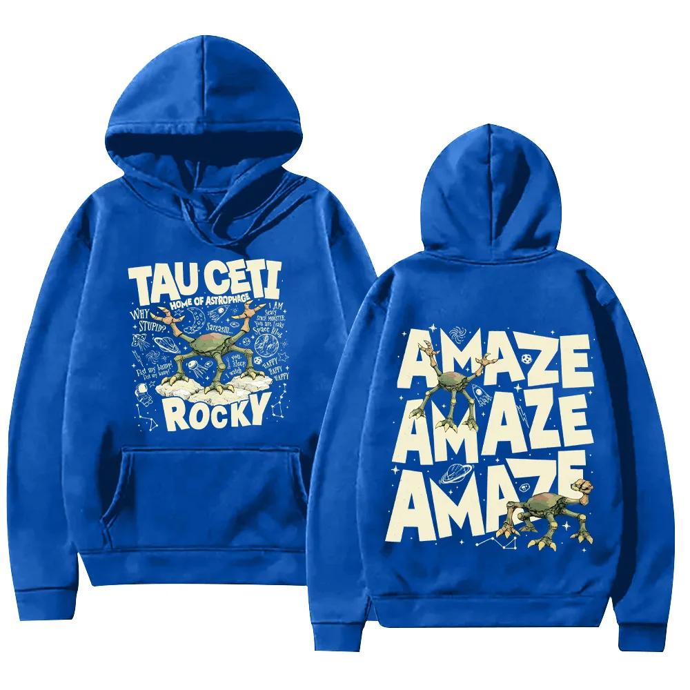 Sweat-shirts Project Hail Mary Rocky Tau Ceti Home of Astrophage avec imprimé de dessin animé, cadea