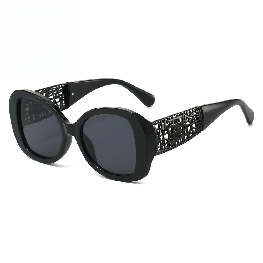Lunettes de soleil tendance pour femmes, lunettes de soleil rétro haut de gamme, monture large, lune