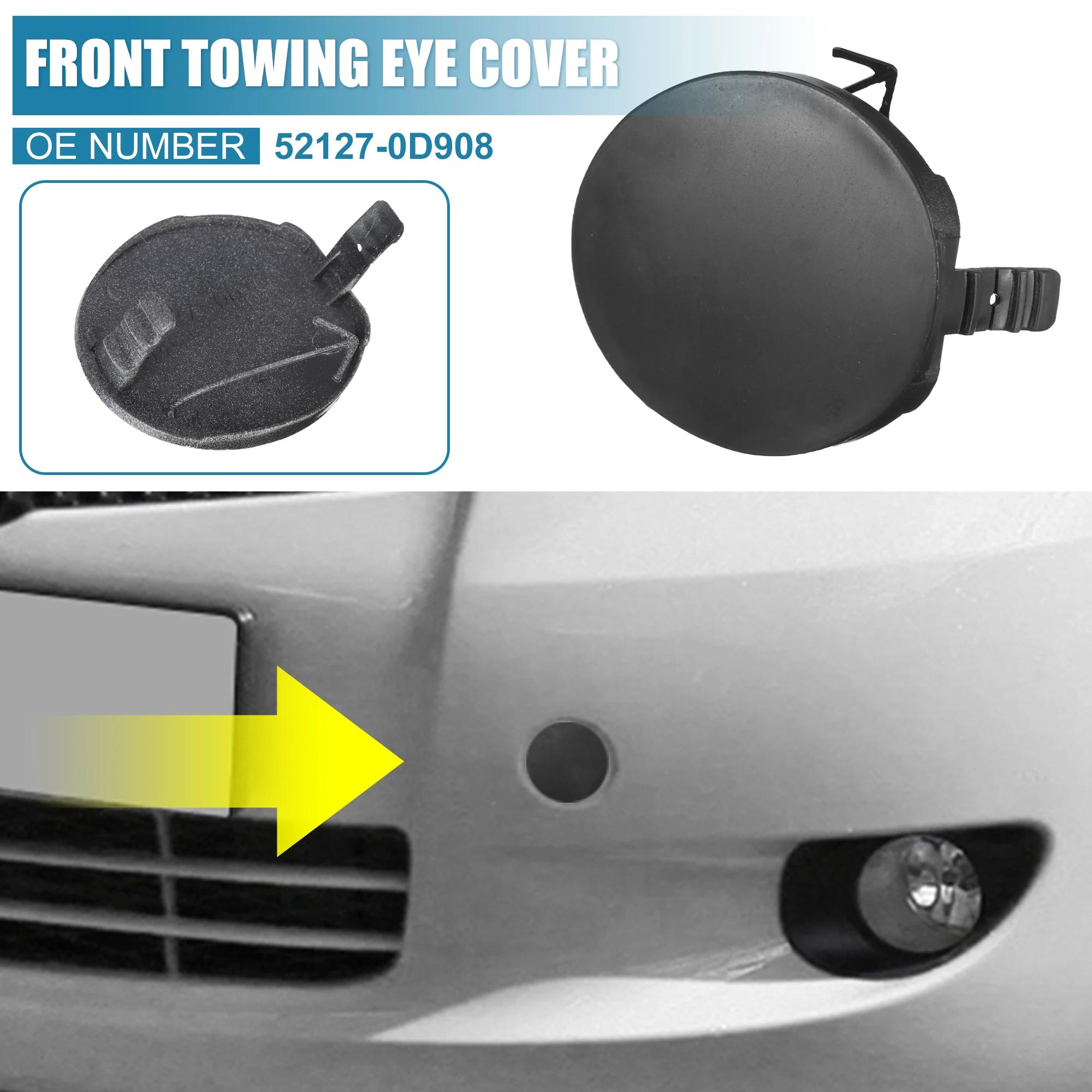 X Autohaux – crochet de remorquage pour pare-choc avant, 1 pièce, capuchon de couverture pour Toyota
