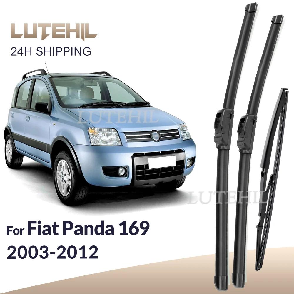 Pour Fiat Panda 169 2003-2012 2004 2005 2006 2007 essuie-glace avant et arrière balais d'essuie-glac