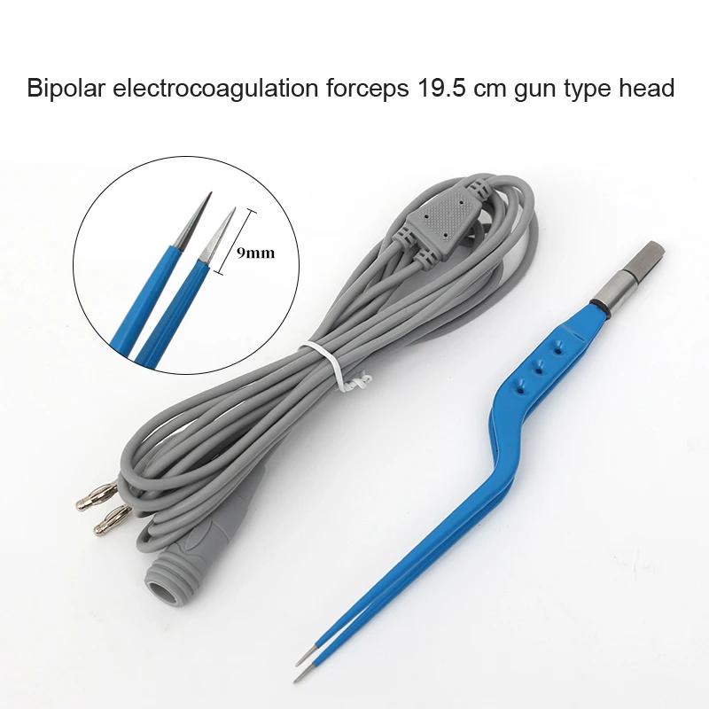 Pince à coaguler bipolaire, fil d'électrocoagulation, type insert, haute température et haute pressi