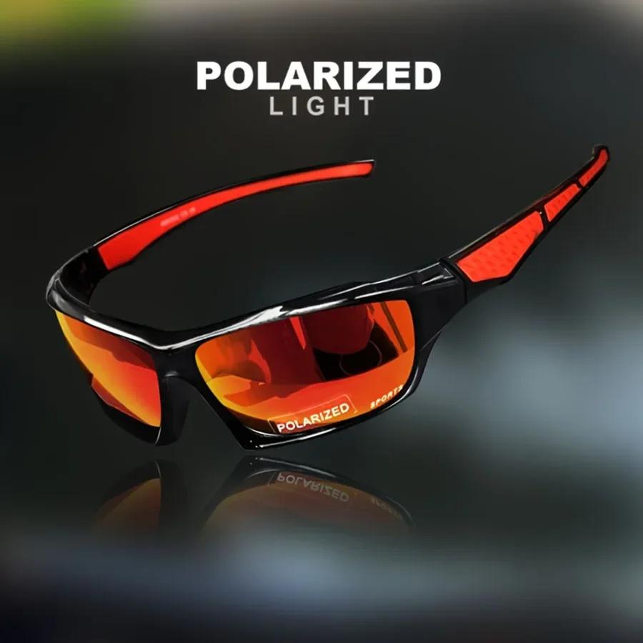 Lunettes de soleil de sport à la mode, Protection UV polarisée, personnalisées, monture ronde en mét