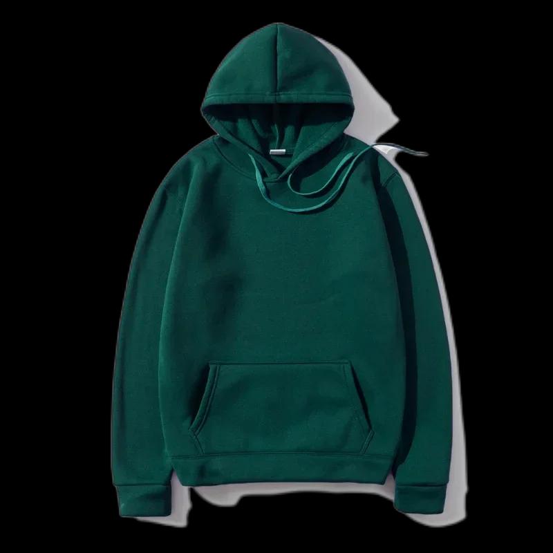 Sweats à capuche monochromes pour hommes et femmes avec poche pour documents, pulls de sport, fitnes