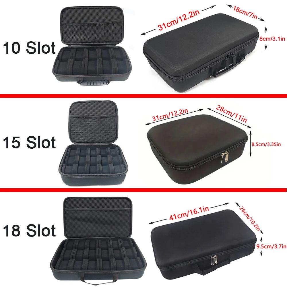 Boîte à montres portable en EVA, étui de rangement coloré pour montres, organisateur de sécurité en 
